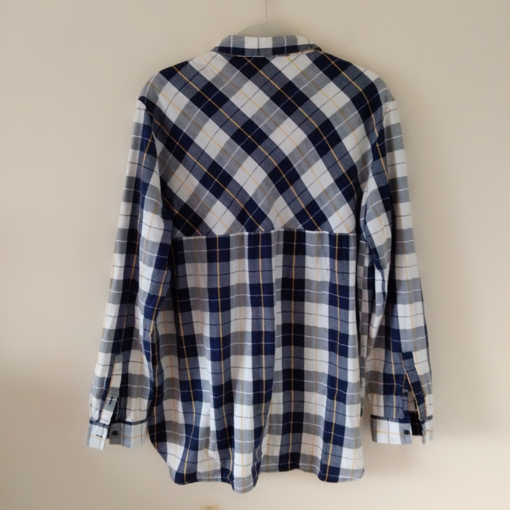 Zara plaid tunic top - Picture 6 of 7